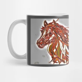 Horse Aflame Mug